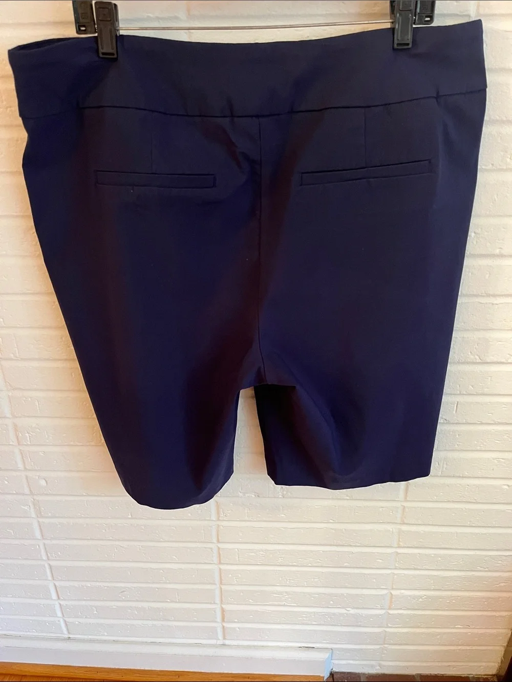 Belle by Kim Gravel Navy Blue Shorts - Picture 3 of 7